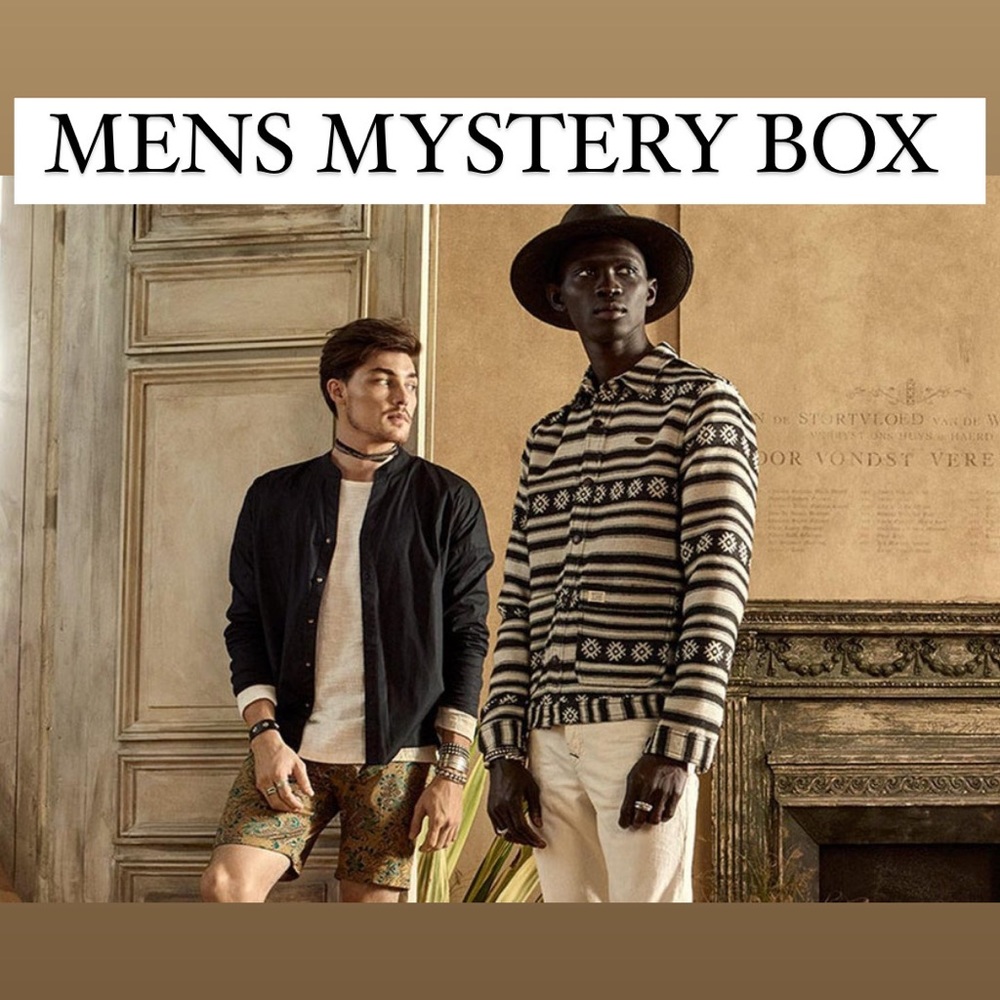 - - - 1 $ 5lb MENS WEAR Mystery Box *NEW*